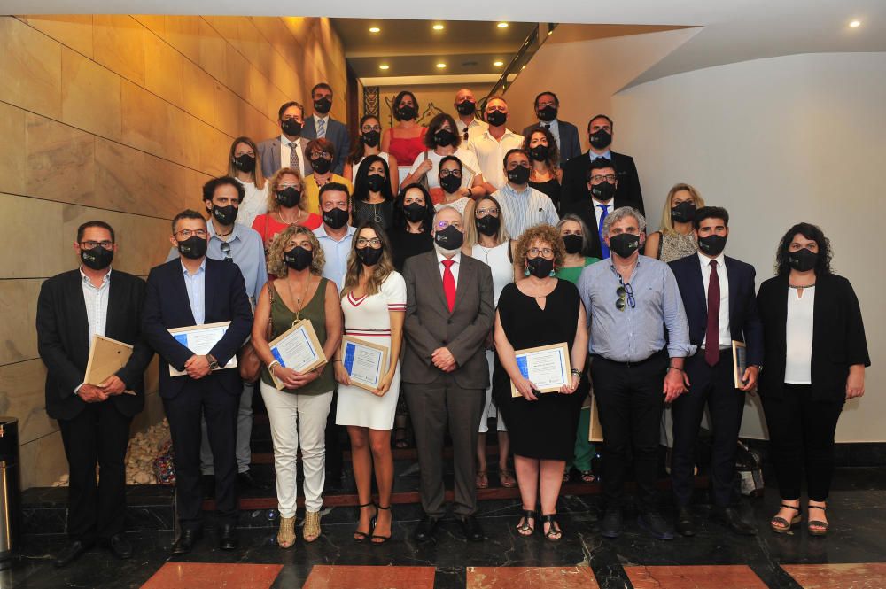 El acto celebrado en el Colegio de Abogados de Elc