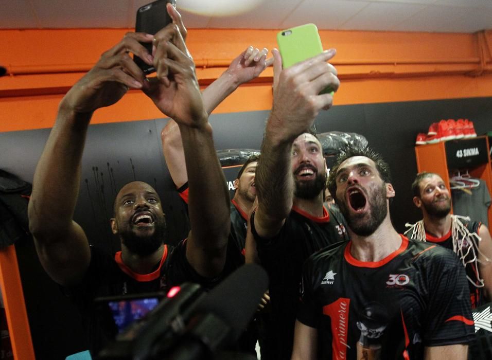 Así ha sido la celebración del Valencia Basket