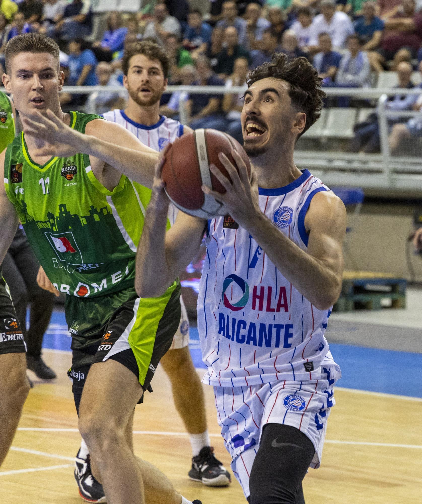 El HLA Alicante rinde homenaje a  Llompart con una victoria ante el Albacete Basket