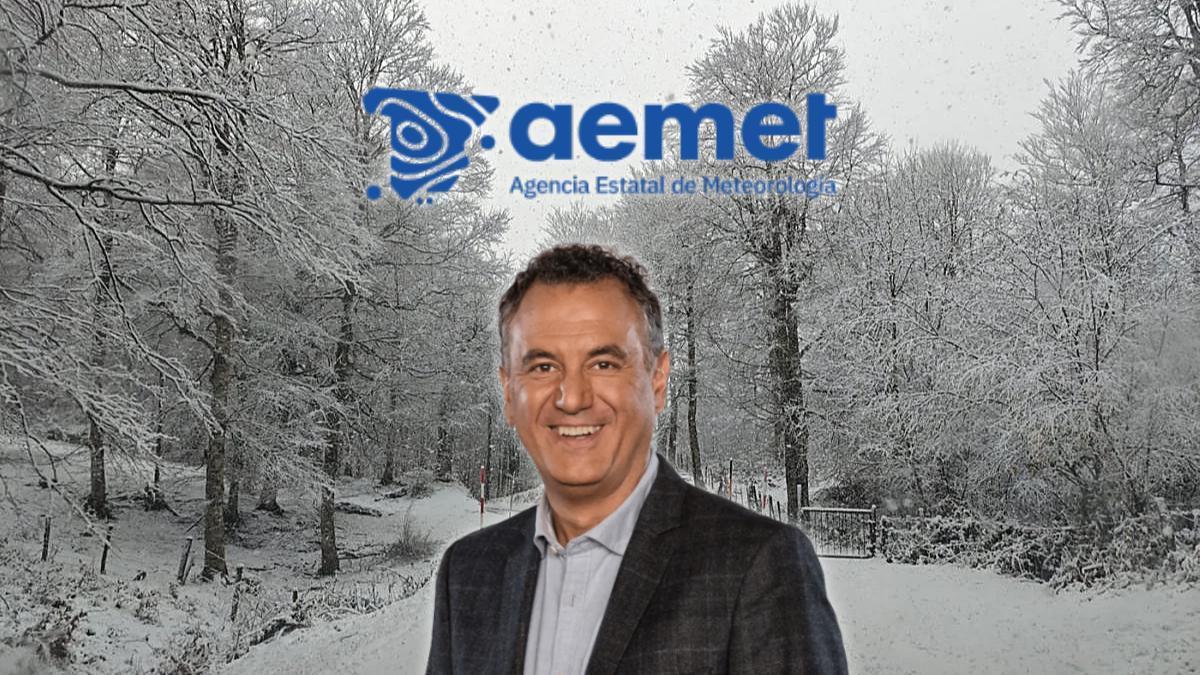 El frío polar deja nieve en cotas bajas y AEMET y Brasero advierten.