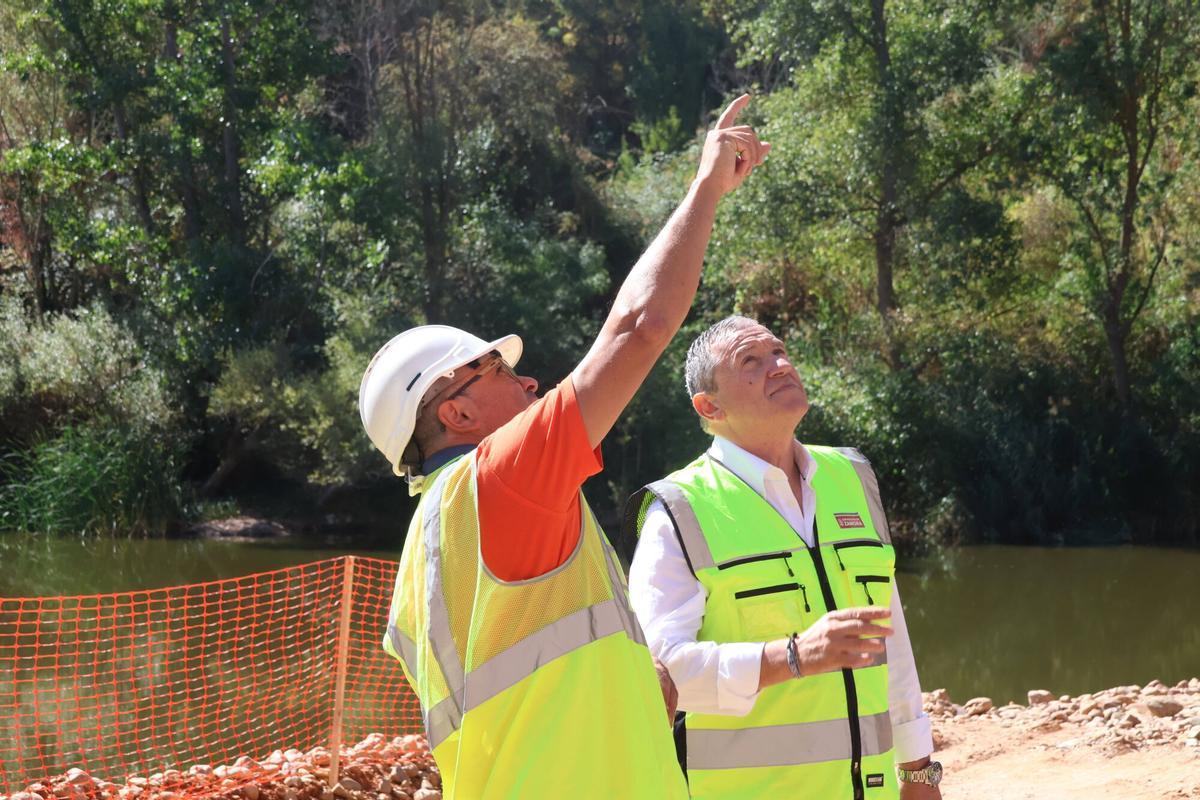 Los trabajos de derribo del viaducto que colapsó parcialmente el pasado mes de junio avanzan a buen ritmo con un 40% de la obra ejecutada.
