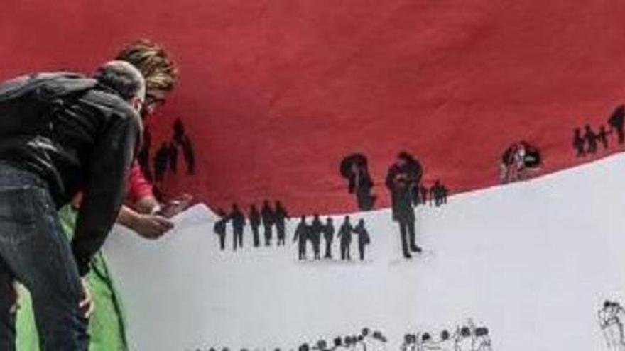 Mercadearte y el mural colectivo ponen fin a la primavera hernandiana en San Isidro
