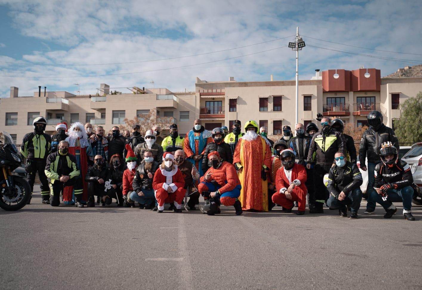 Los Reyes Magos en Orihuela también son moteros