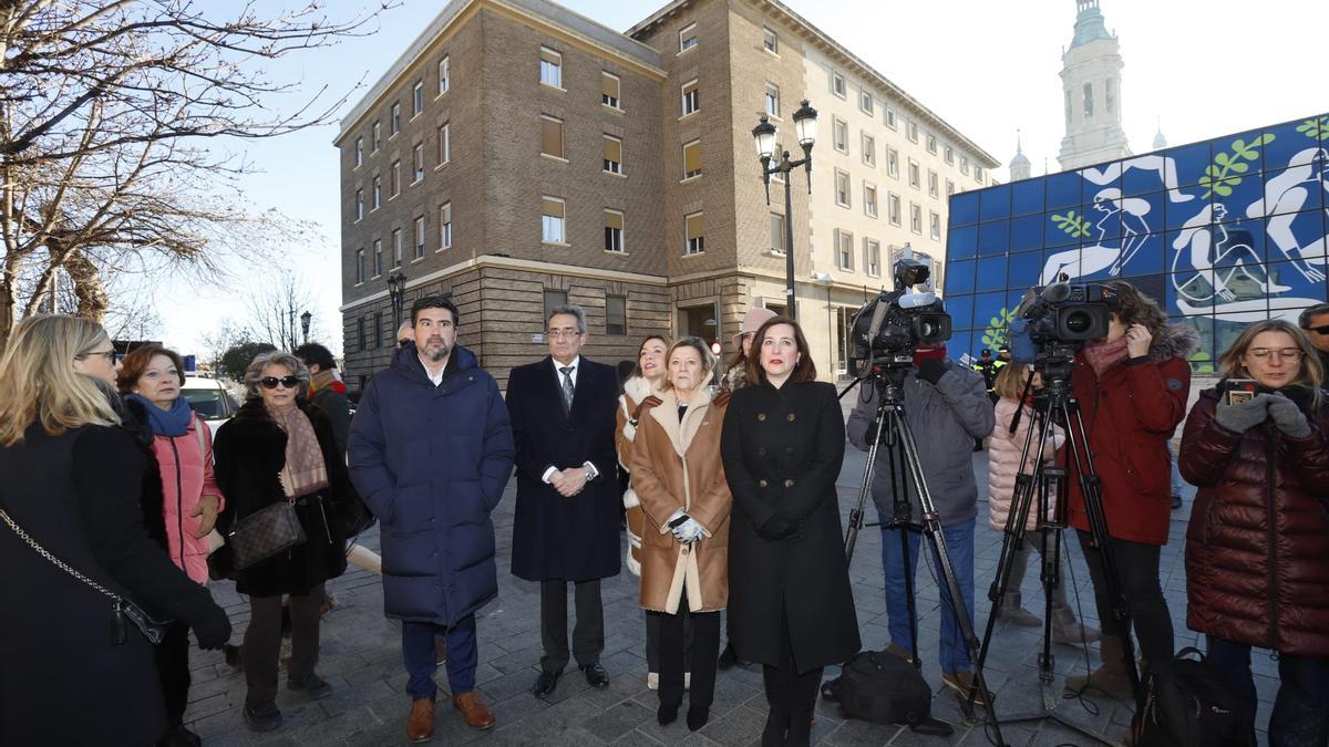 Zaragoza recuerda a las víctimas en el 36º aniversario del atentado de San Juan de los Panetes