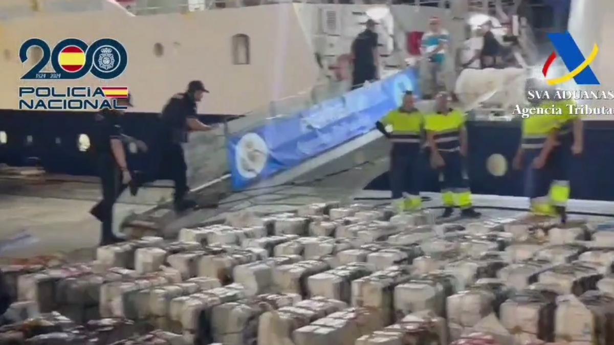 Una intervención de drogas anterior en Canarias