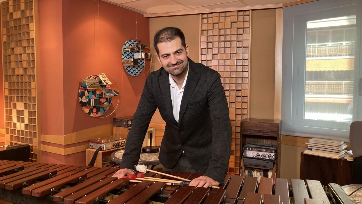 El compositor y percusionista castellonense David Moliner.
