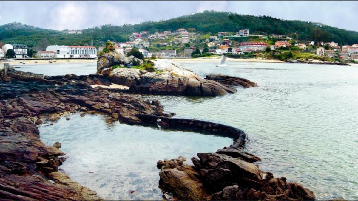 Fomentadores e xábegas na enseada de Aldán (I)