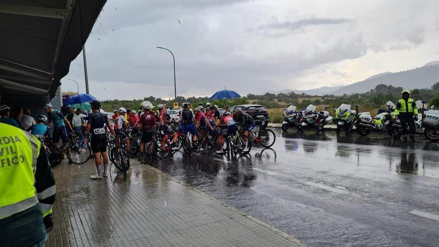 Una tormenta suspende el Balear de ciclismo en ruta