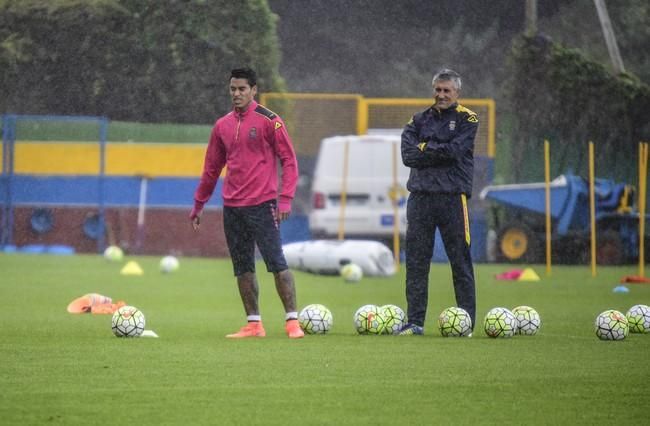 Entrenamiento de la UD Las Palmas