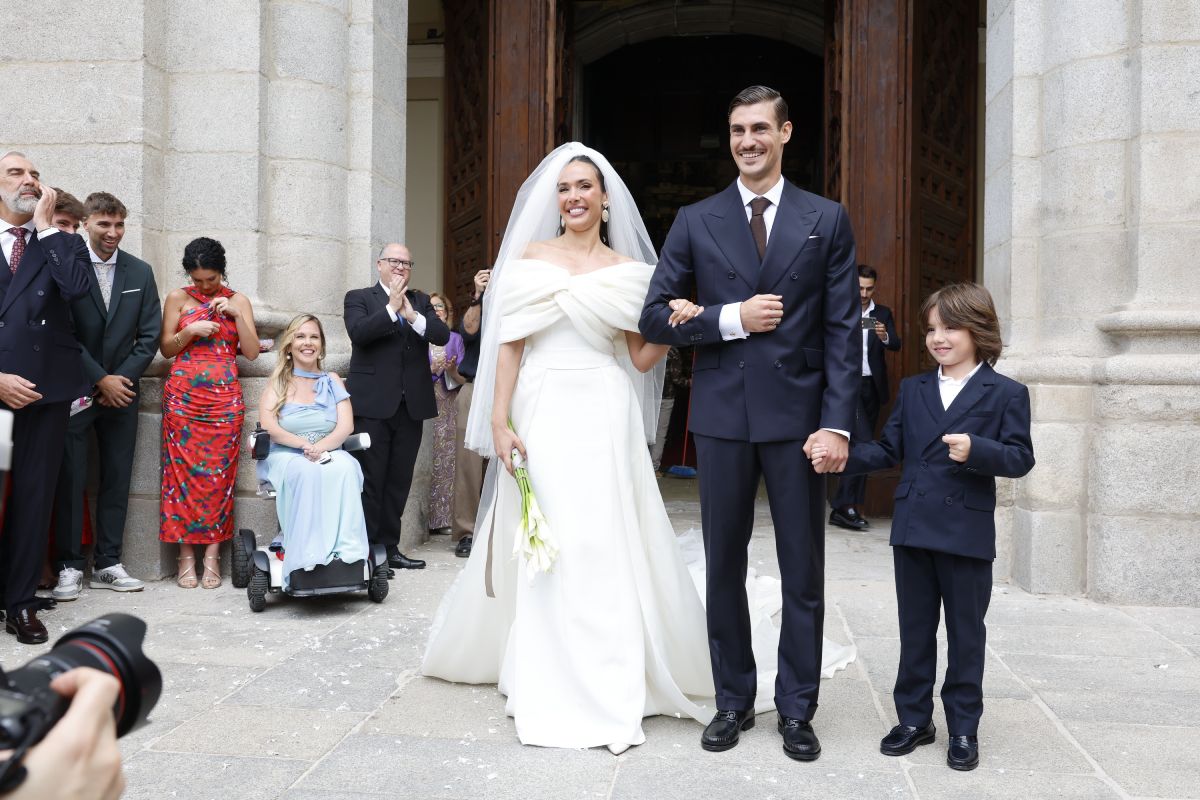 Ana Moya y David Conde se casan en Madrid ante 200 invitados