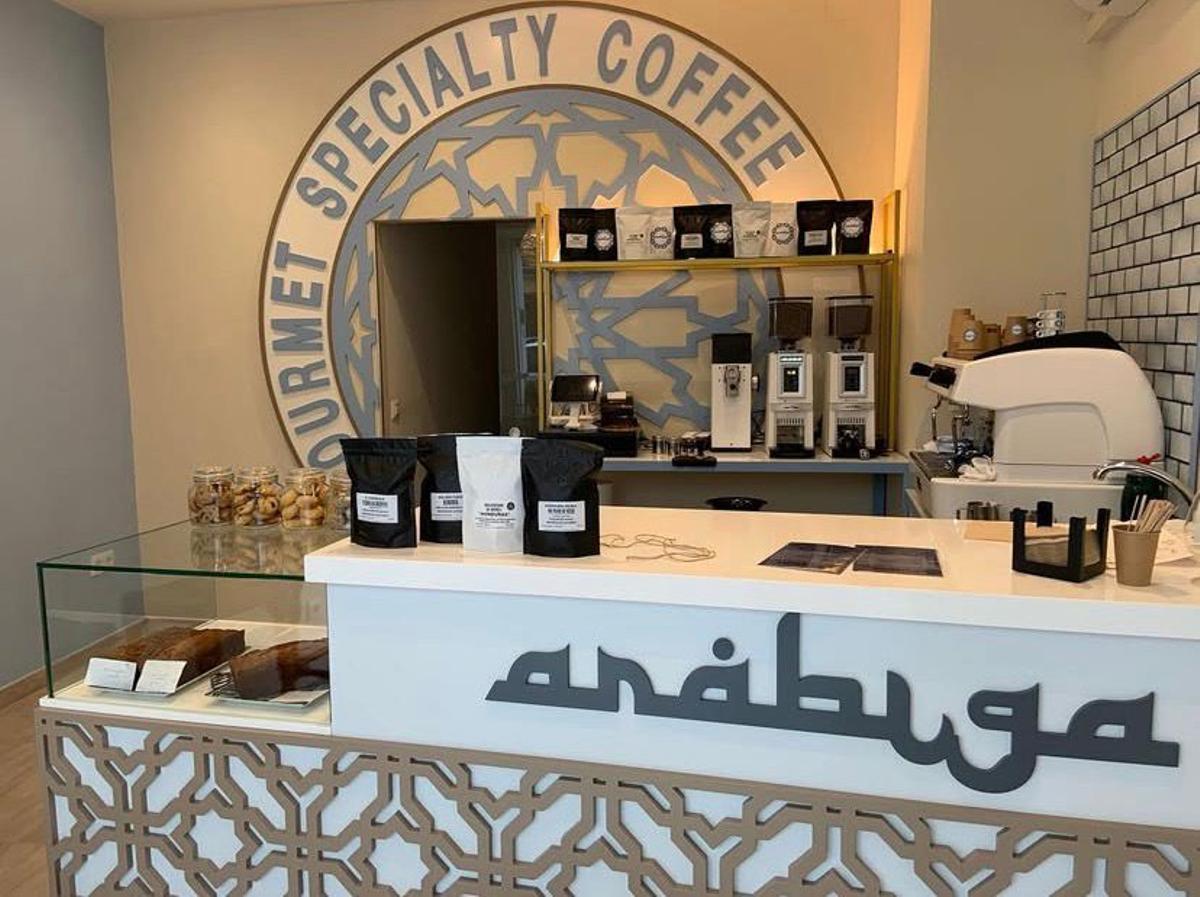 La cafetería Arábica coffee de Córdoba.