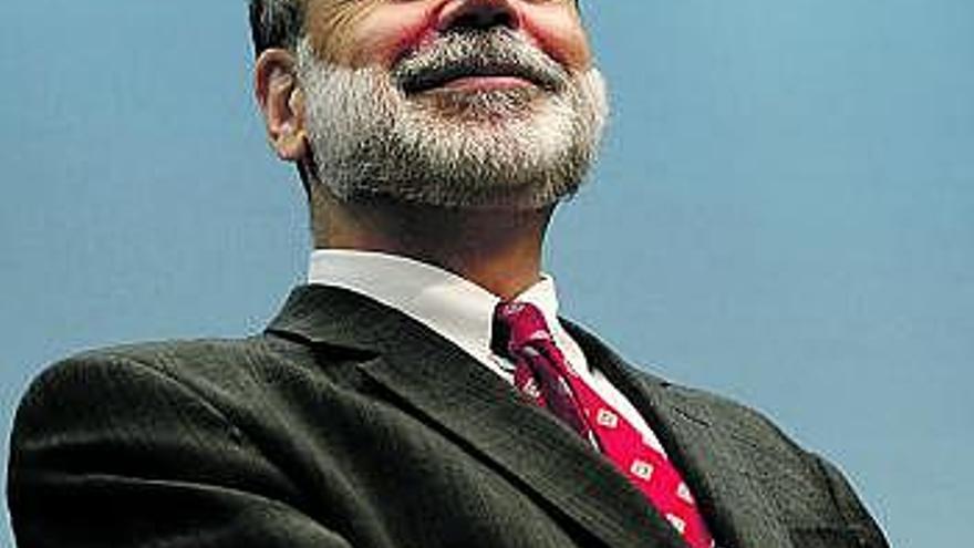Ben Bernanke, presidente de la Reserva Federal de EE UU.