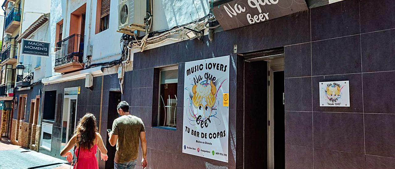 El local «Na que beer», en Benidorm, no ha abierto por las restricciones de los aforos.