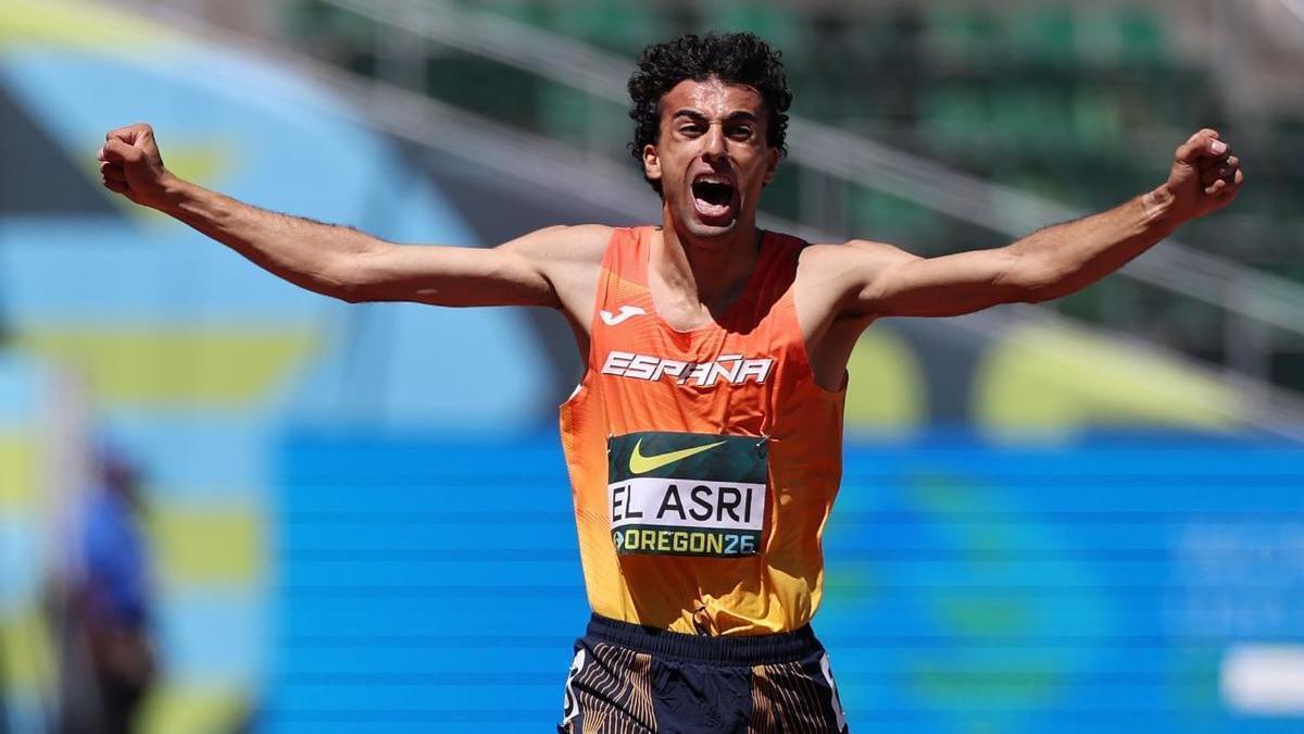 Bakr El Asri, campeón del mundo sub-20 de 3.000 metros obstáculos