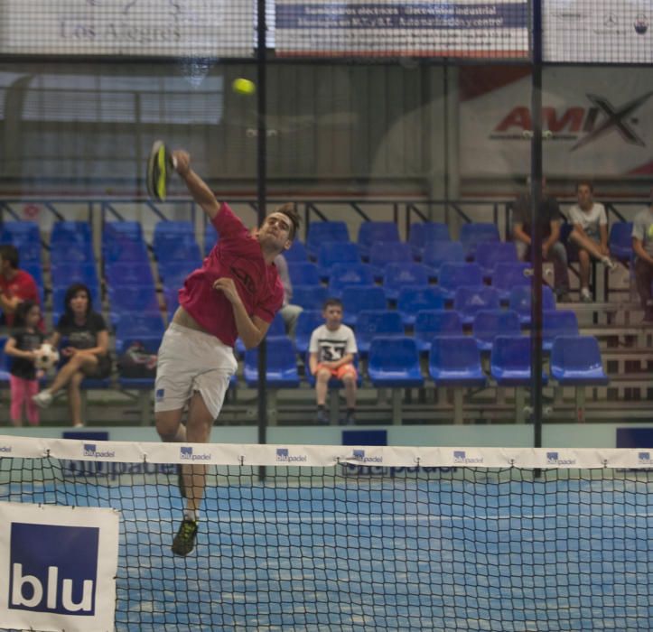 Se vivieron partidos muy intensos en las finales disputadas en Blupadel