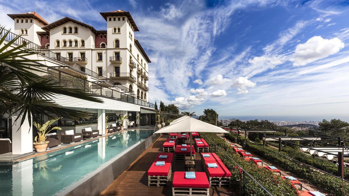 El Gran Hotel La Florida, ubicado en la montaña del Tibidabo.