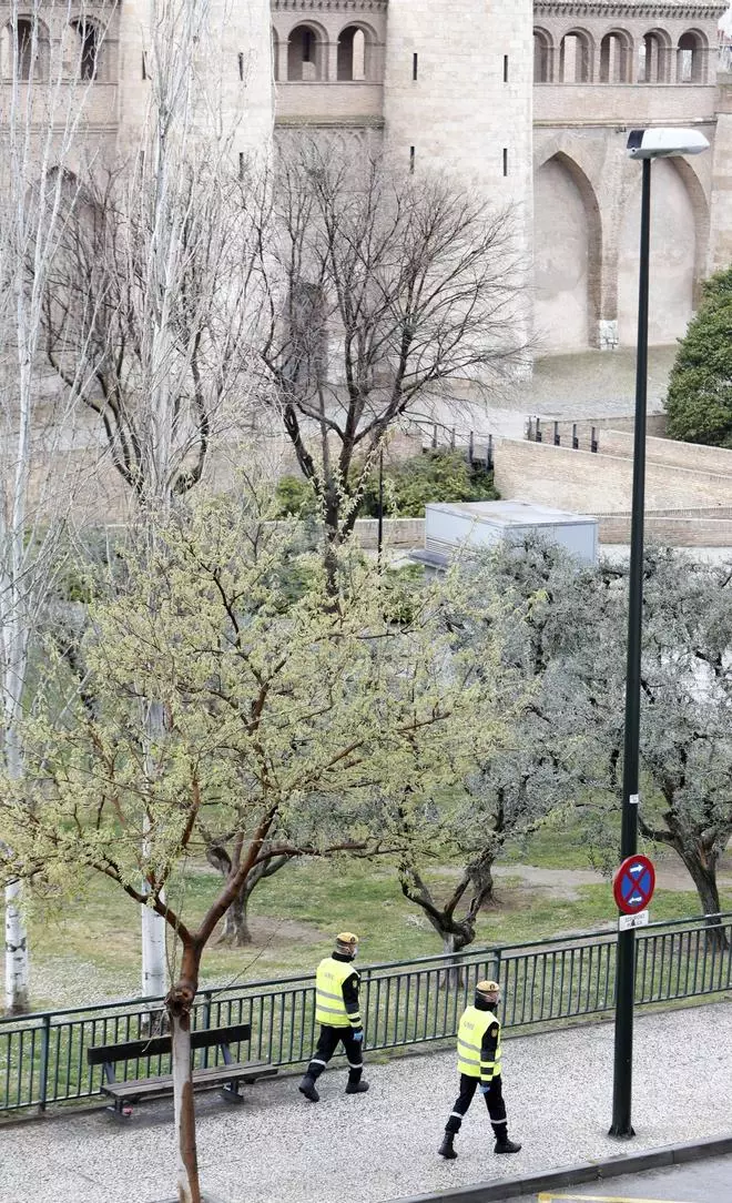 Los UME en Zaragoza