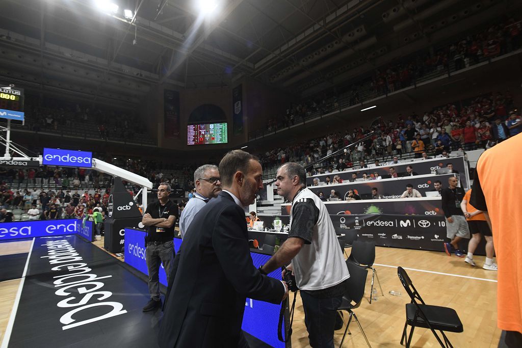 Todas las imágenes de la semifinal de la Supecopa entre el UCAM Murcia y el Unicaja