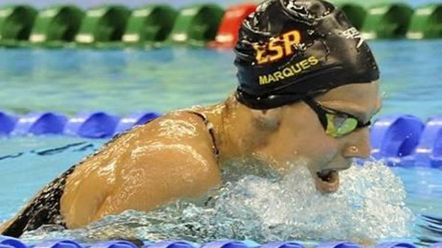 L&#039;esforç de Núria Marquès li va valer aconseguir un bronze, ahir