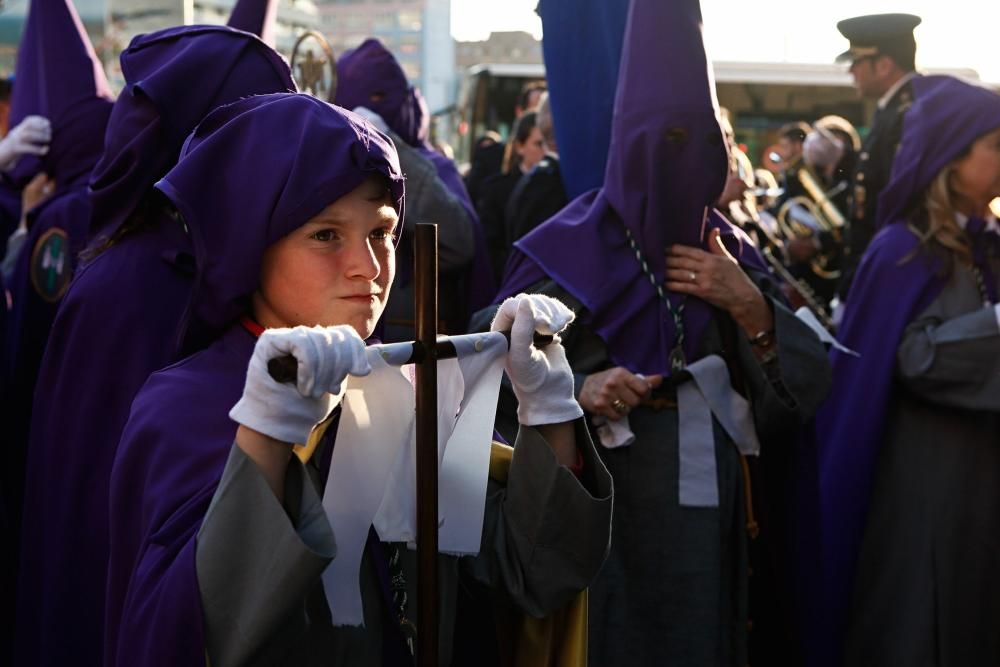 Procesión del Encuentro en Gijón