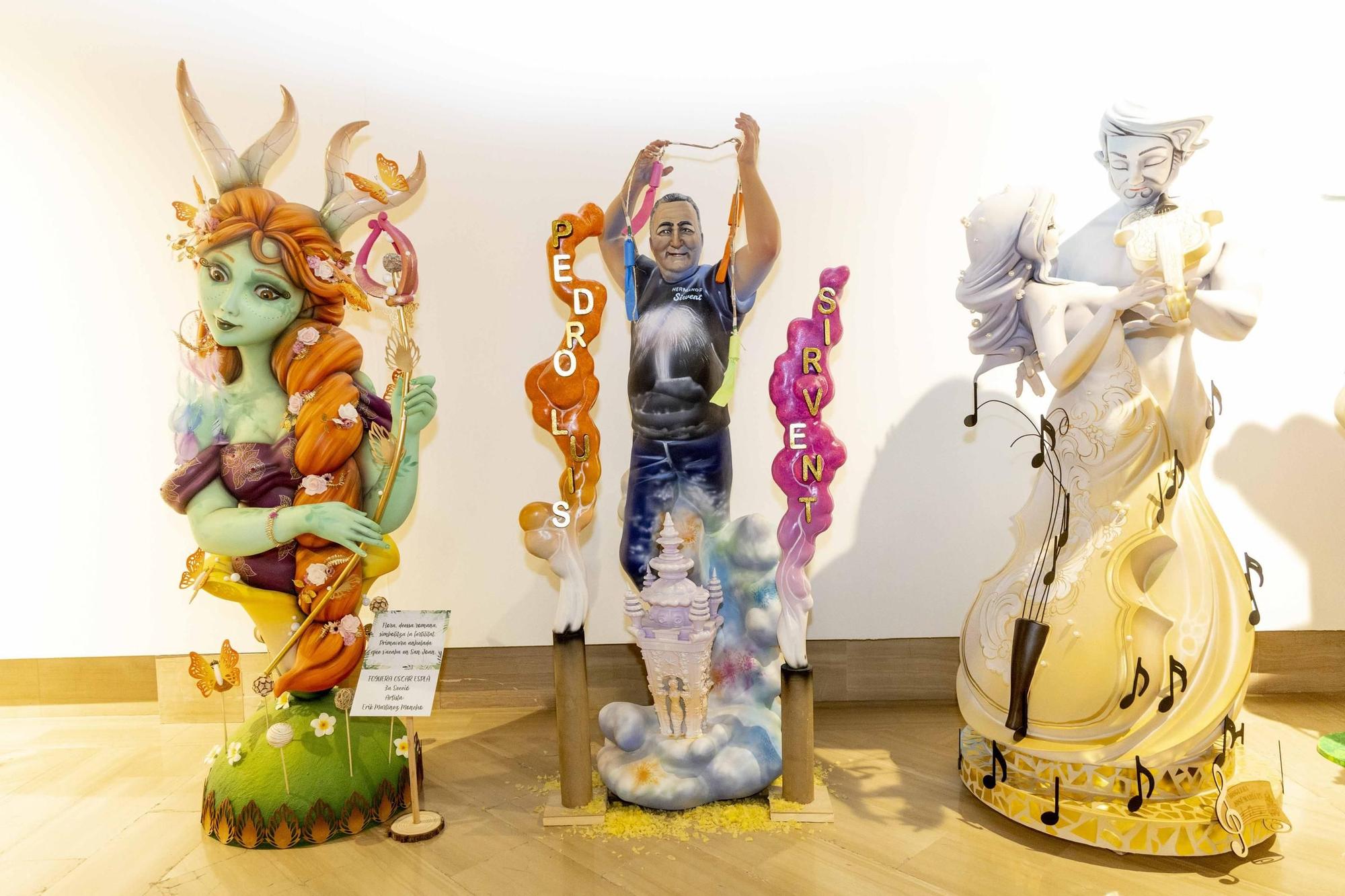La exposición del Ninot, un homenaje a Pedro Luis Sirvent