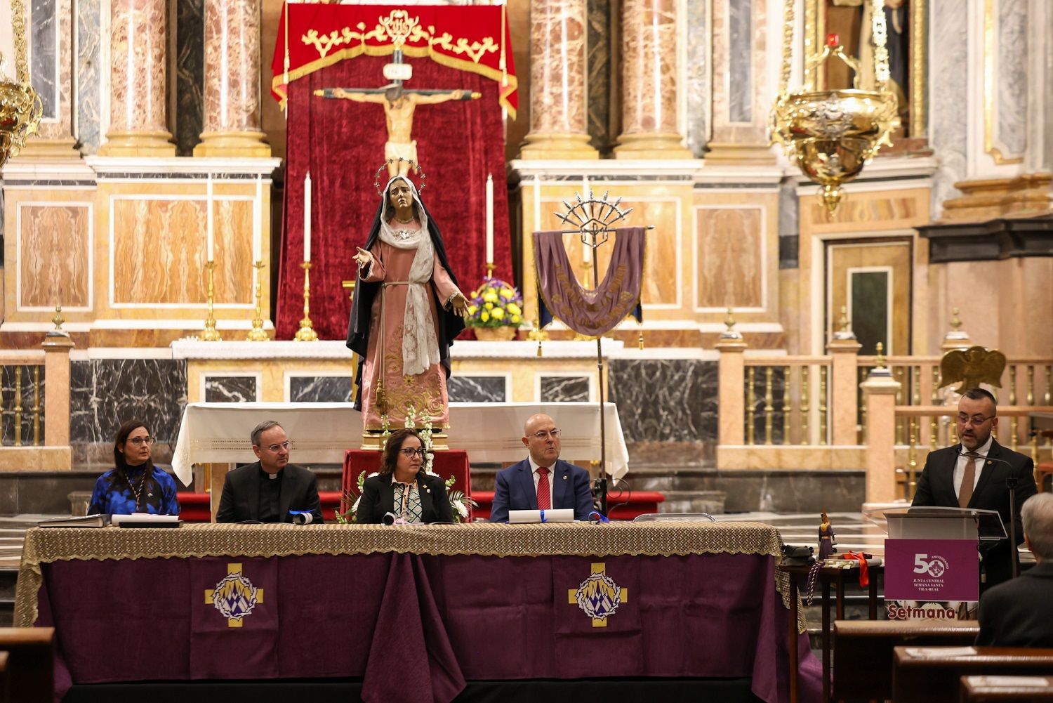 Las imágenes del Pregón de la Semana Santa de Vila-real