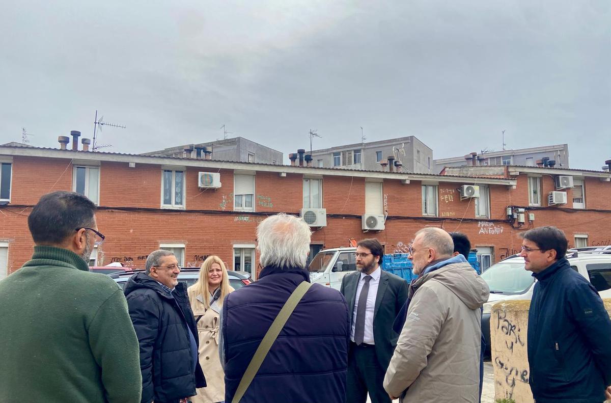 Pedret va visitar el barri del Culubret de Figueres, divendres passat.
