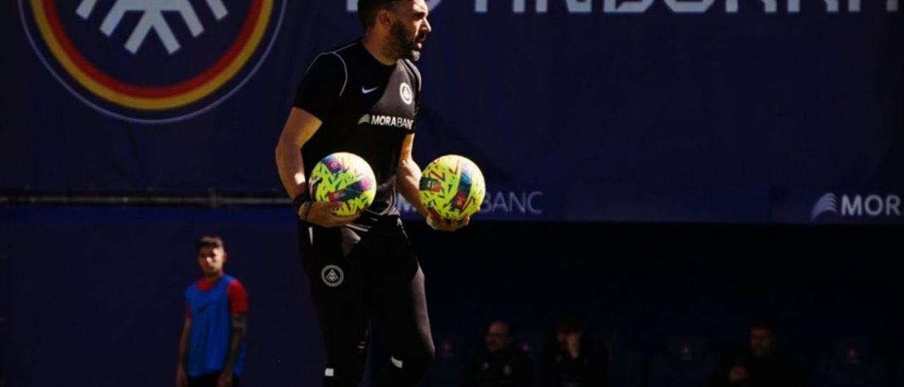 Eder Sarabia, técnico del FC Andorra. | | E.D.