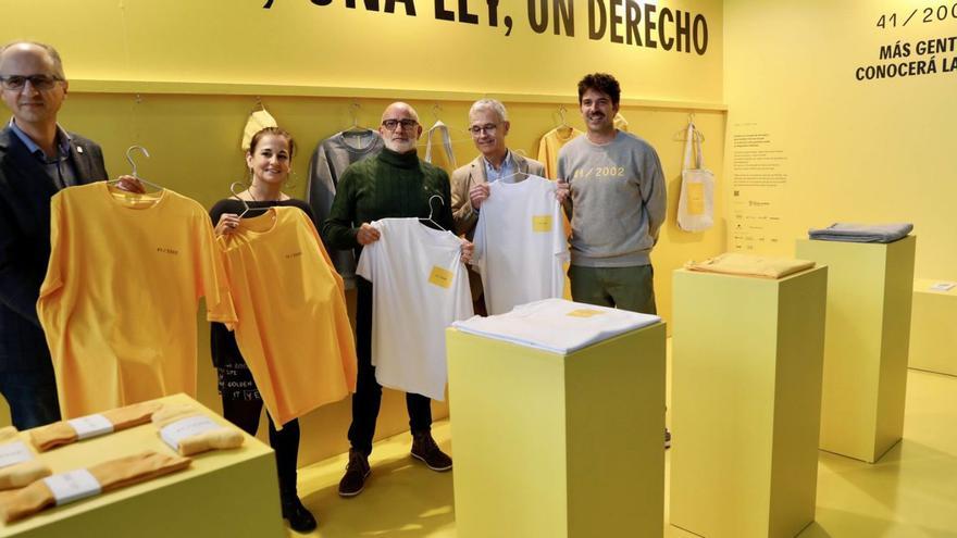 Por la izquierda, Juan Carlos Guerrero, Ana Suárez Guerra, Miguel Rodríguez, Jesús Allende y Vidal Sabater. | MARA VILLAMUZA