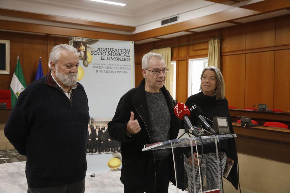 Ramón, nieto del músico cordobés Ramón Medina.