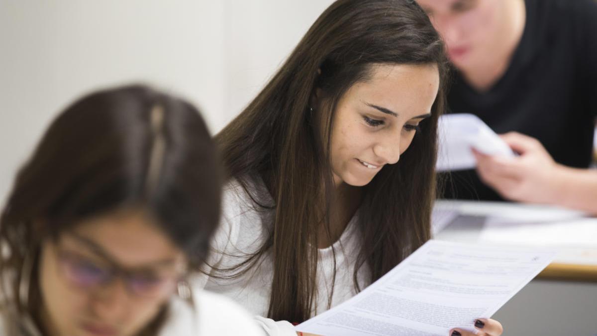 PAU 2020 en Valencia: modelos de examenes de Selectividad.