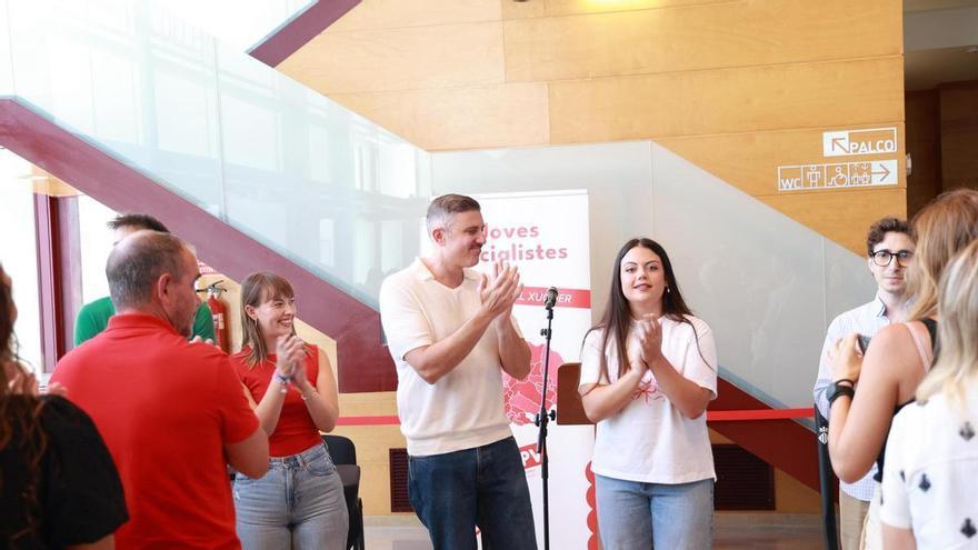 La cullerense Núria Aparisi asume el mando en la agrupación comarcal de los jóvenes del PSPV