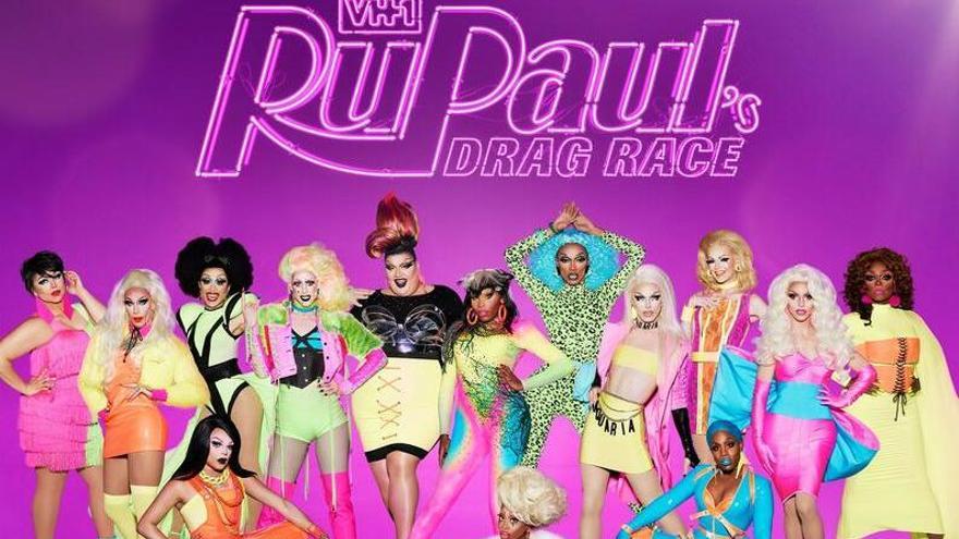 Portada de la versión americana de Drag Race