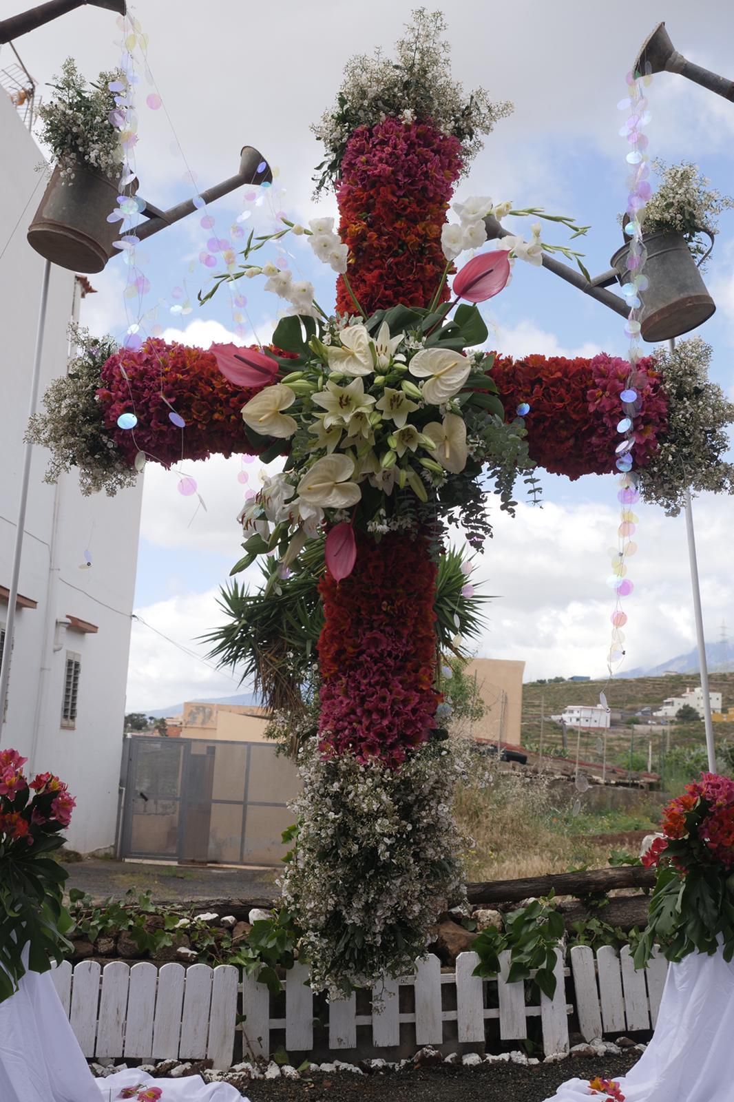 Cruz del Centro Cultural Tamaragua, en El Tablero.