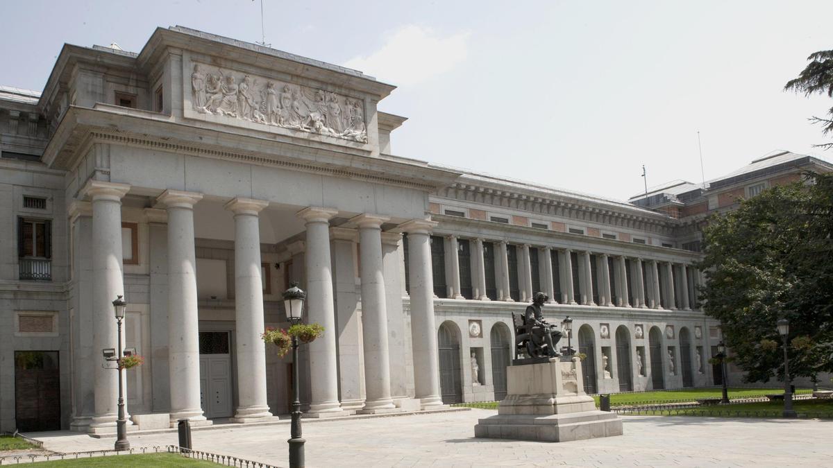 La fachada del Museo del Prado.