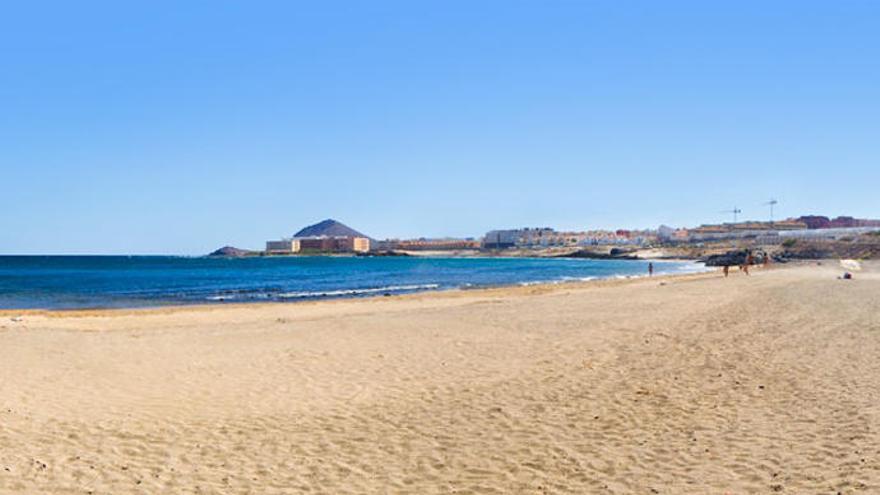 Imagen de archivo de la playa de La Jaquita, en Granadilla de Abona.