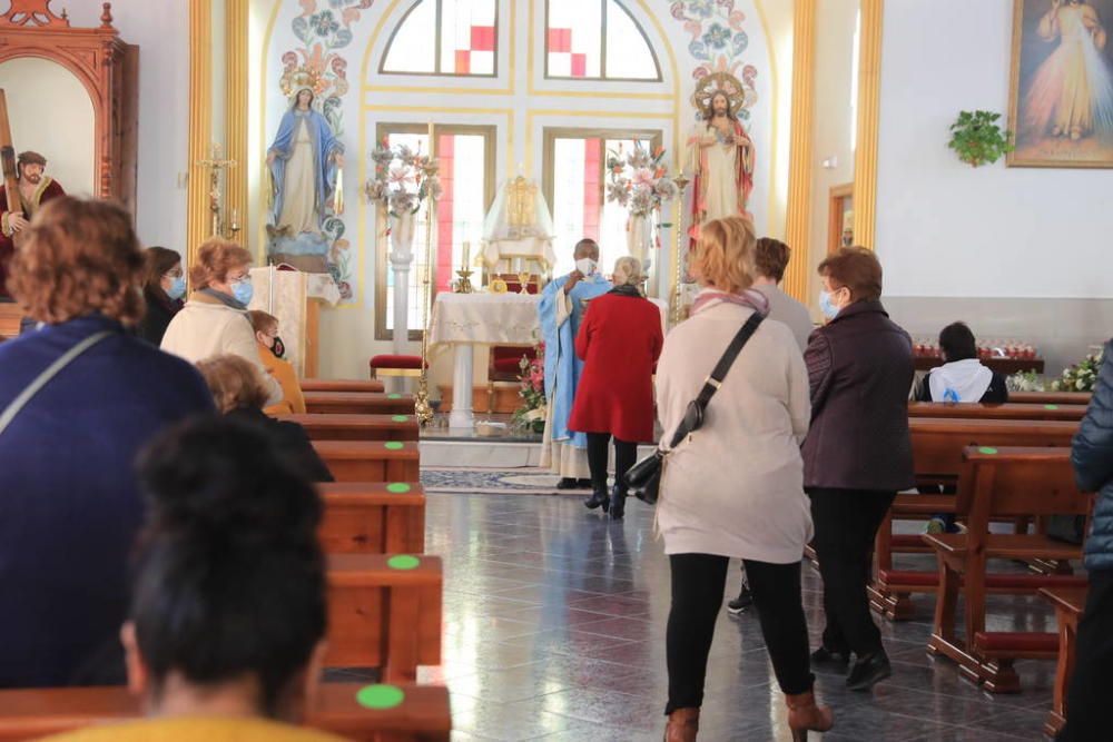 Atípico día de la Romería en La Hoya