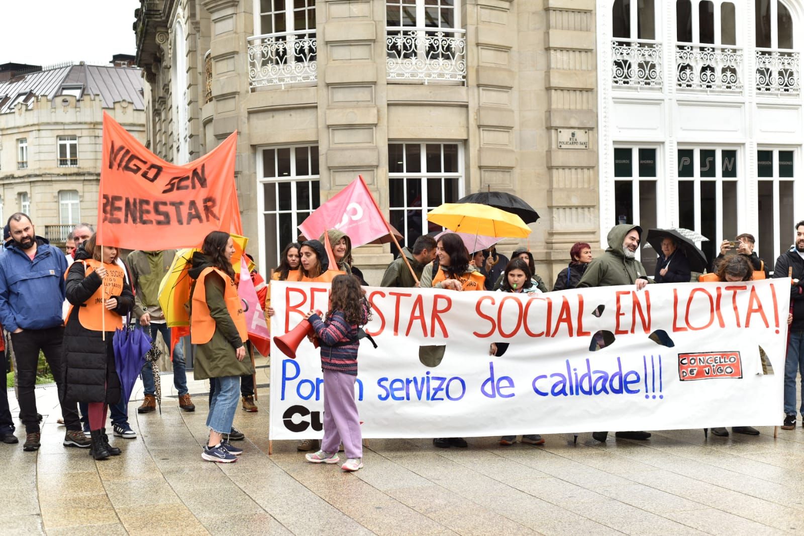 El Día del Trabajo en Vigo, en imágenes