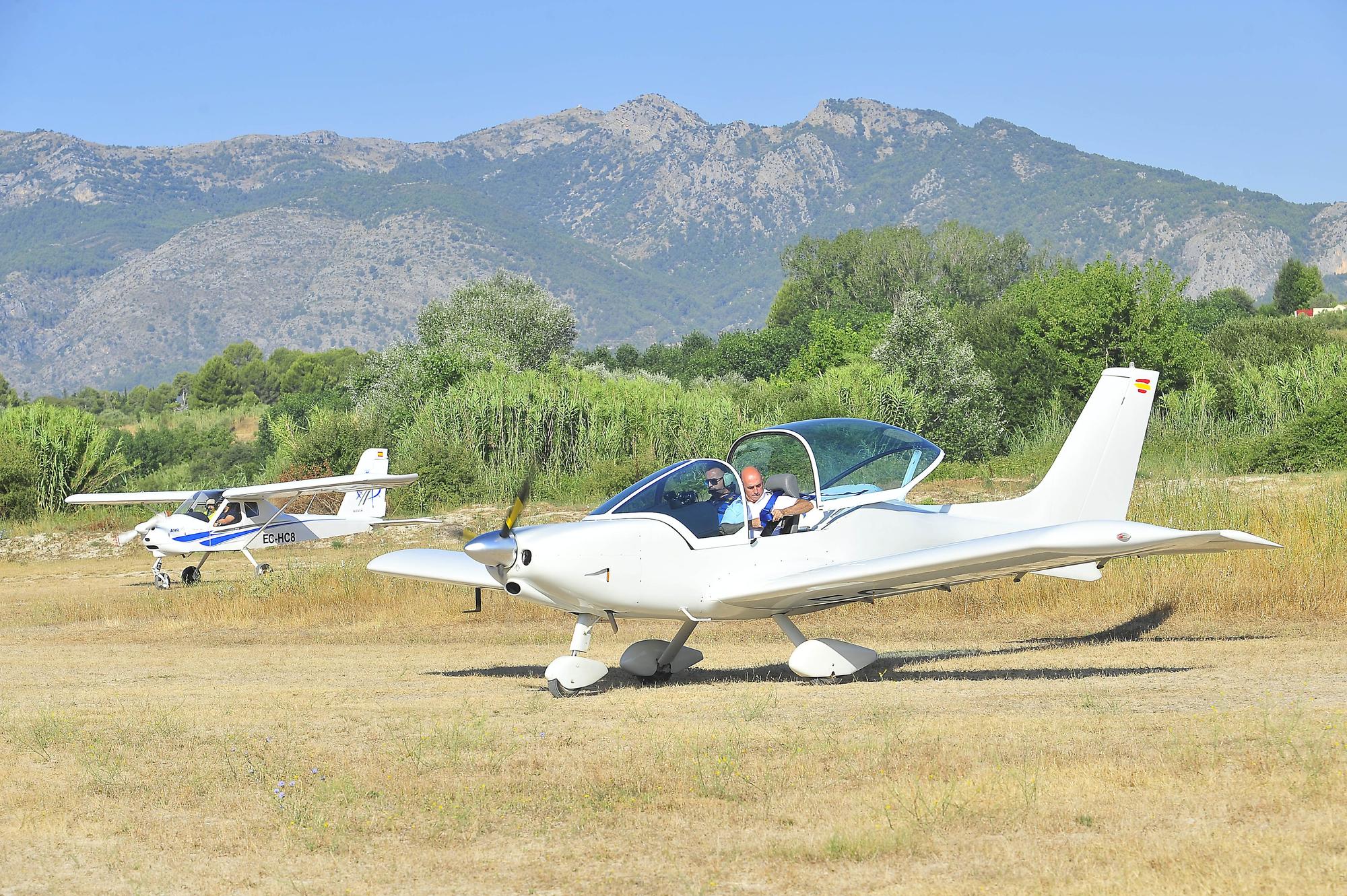 Pilotos en guardia contra los incendios