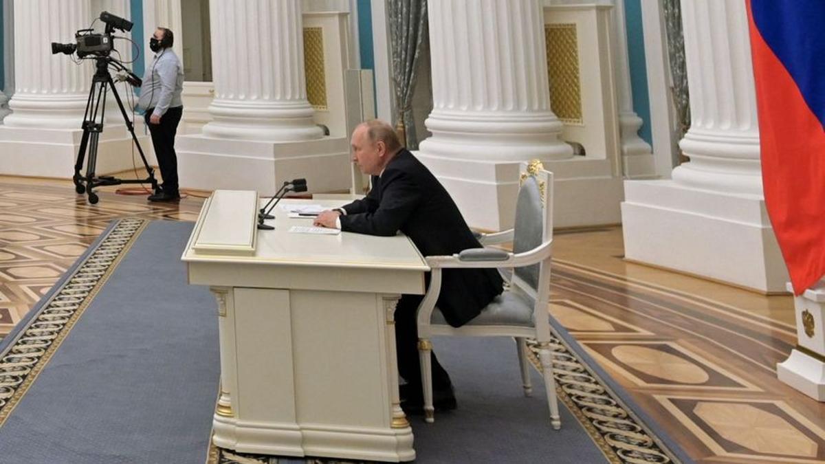 Discurso de Vladimir Putin para justificar la invasión en Ucrania