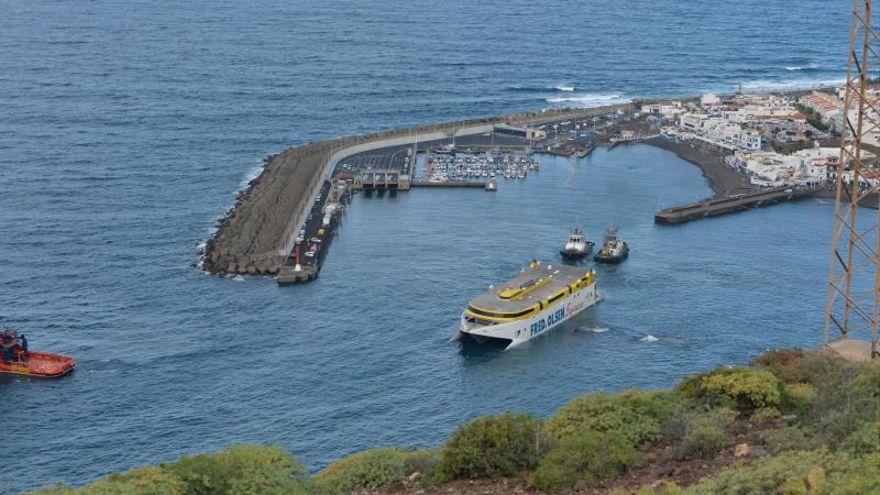 Tercer día de las operaciones de rescate del ferry