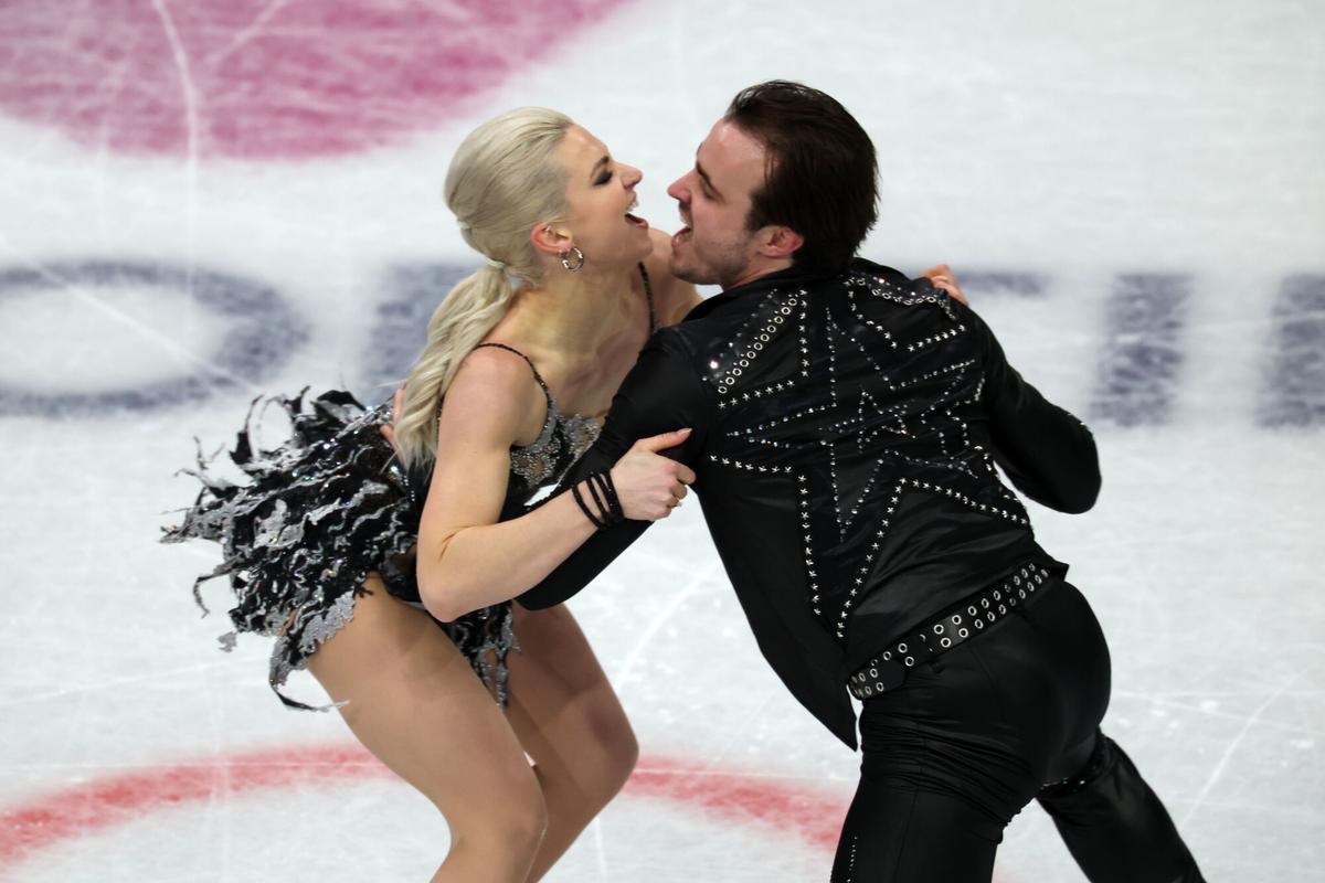 Olivia Smart y Tim Dieck, en su actuación