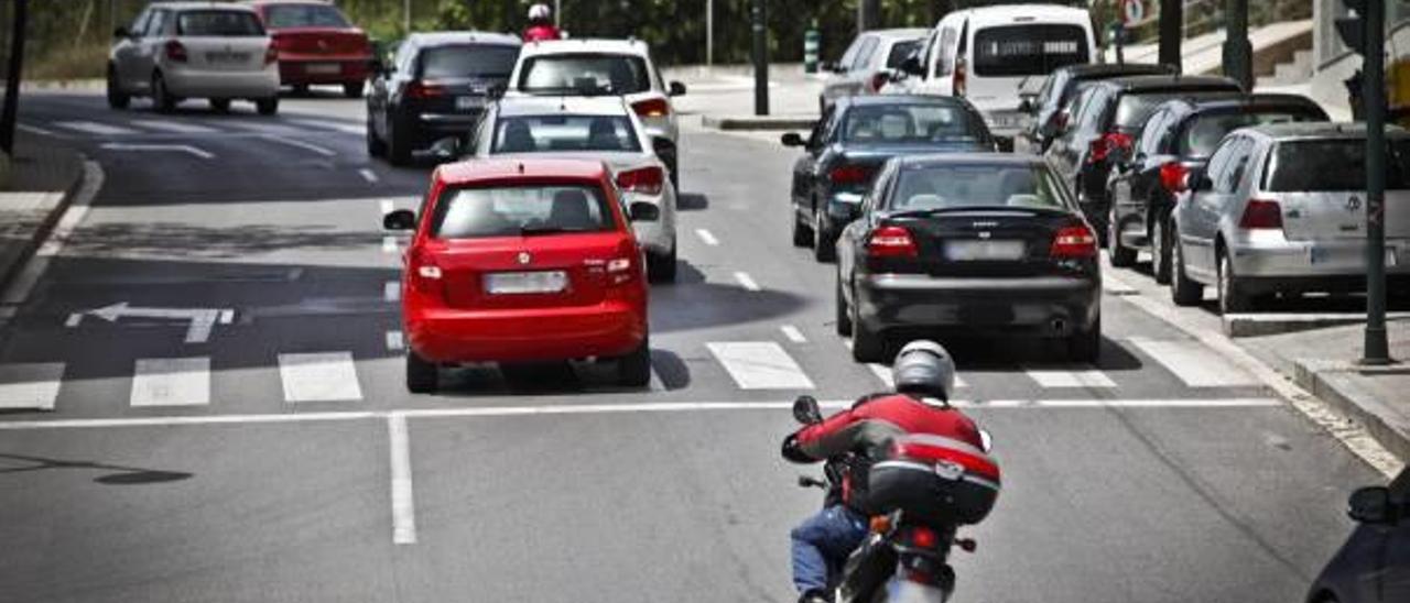 Ciudadanos exige medidas para frenar los accidentes de tráfico en la calle Espejo