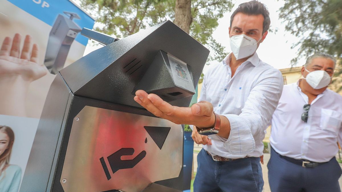 Hydroalcoholic gel dispensers to be installed in Orihuela Hydroalcoholic gel dispensers to be installed in Orihuela