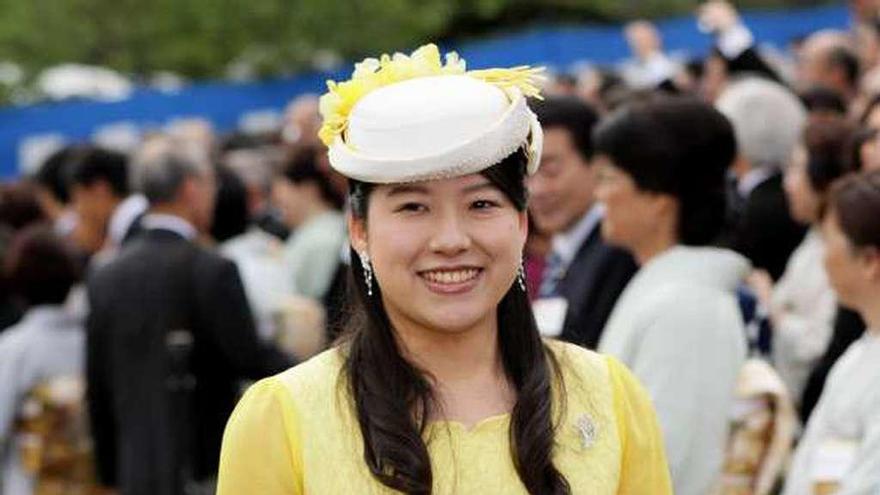 La princesa Ayako de Japón.