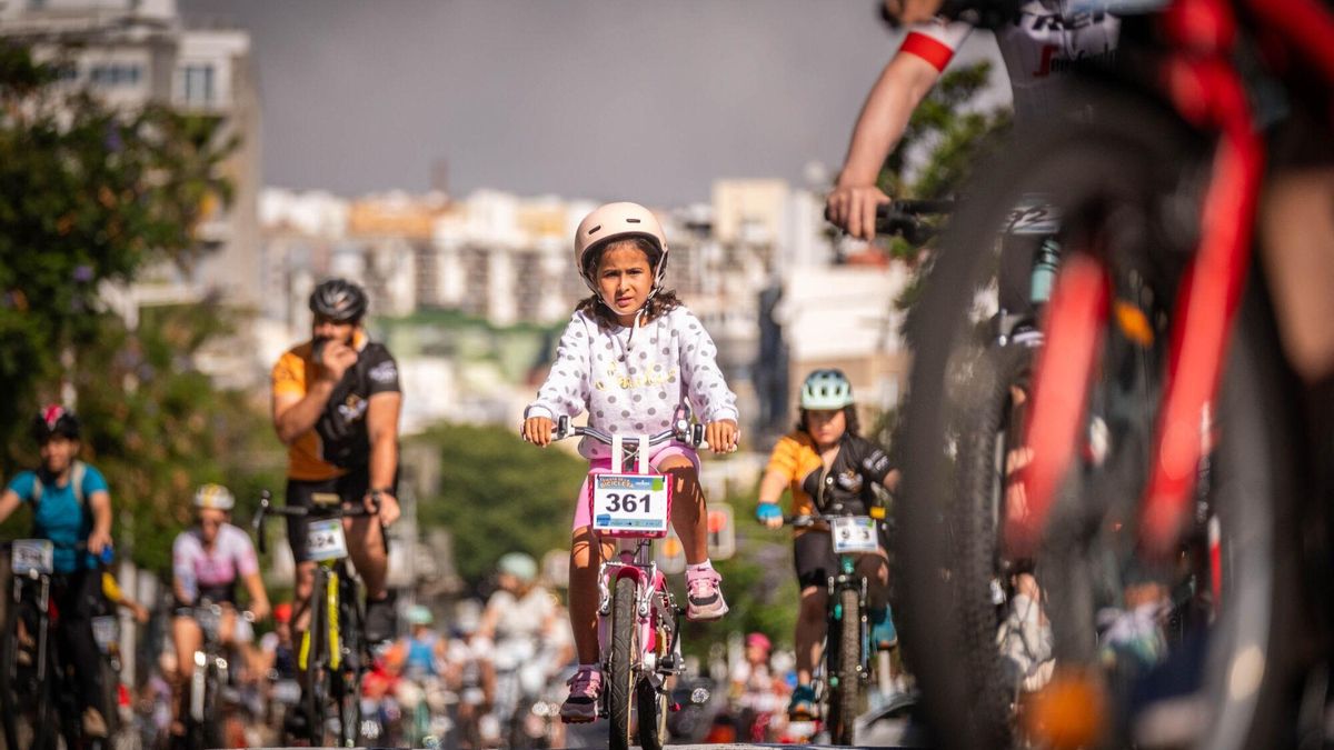 Fiesta de la bicicleta en Santa Cruz de Tenerife