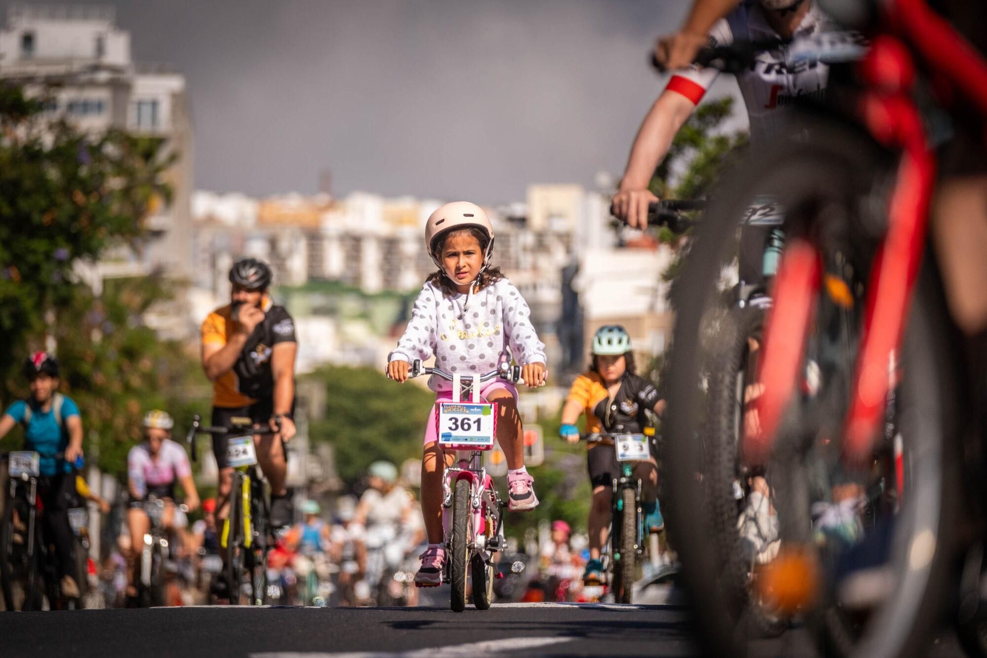Fiesta de la bicicleta en Santa Cruz de Tenerife