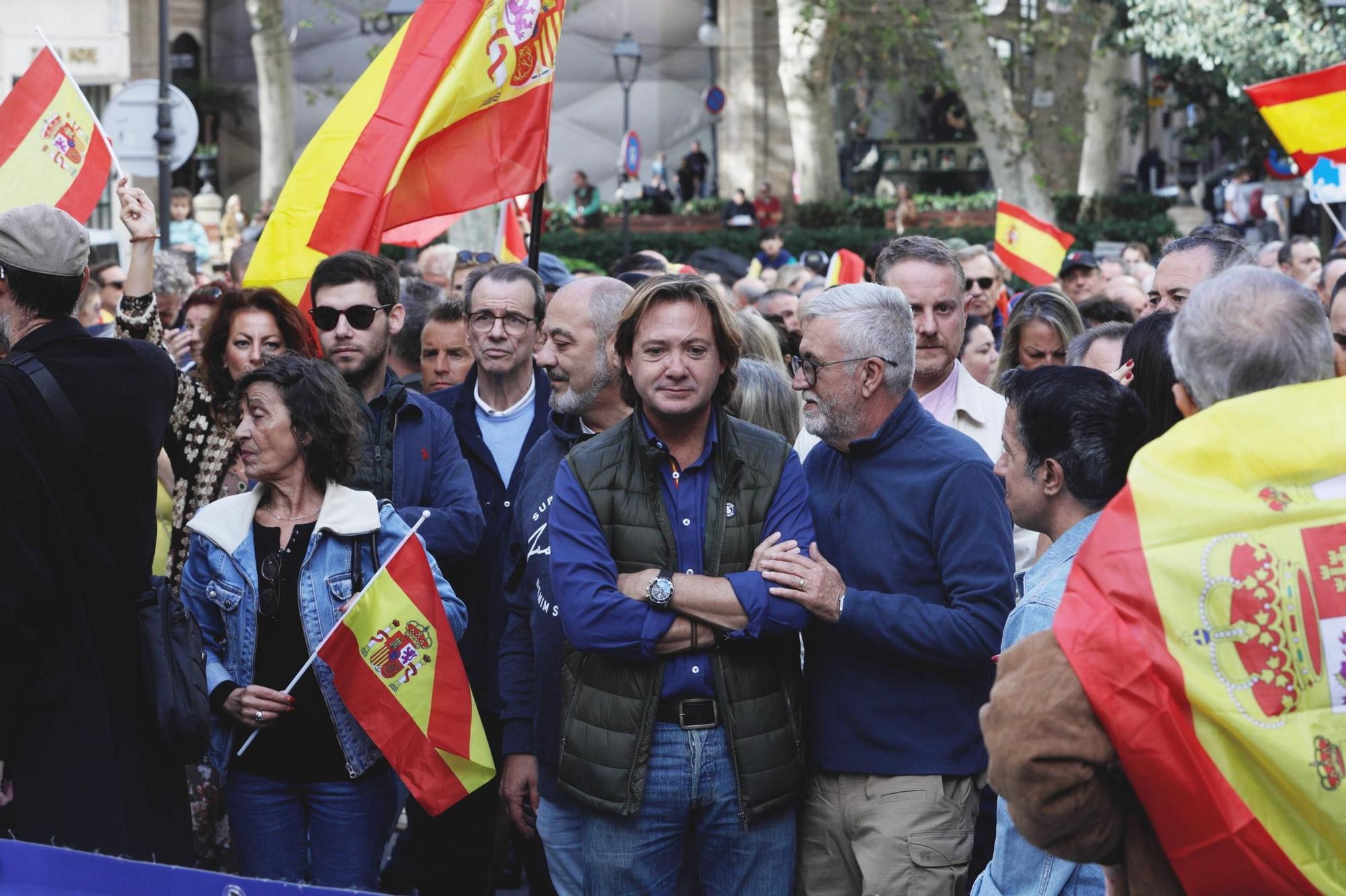 Erneuter Protest auf Mallorca gegen die Amnestie für Separatisten