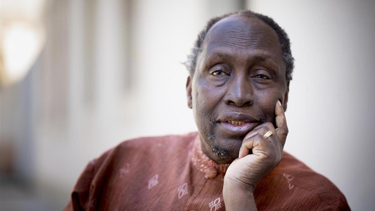 Ngugi wa Thiong'o el año pasado en Barcelona.