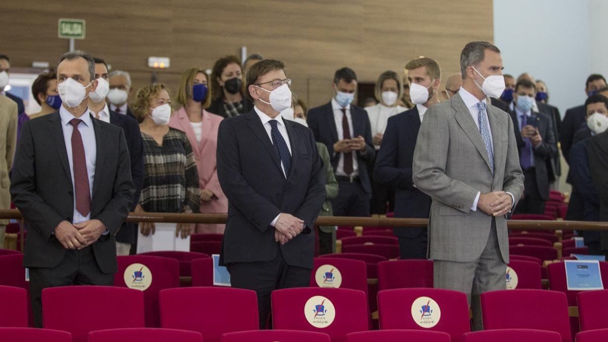 La visita del Rey Felipe VI a Las Cigarreras en Alicante